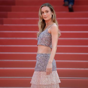 cannes, france may 25 member of the jury brie larson attends the perfect days red carpet during the 76th annual cannes film festival at palais des festivals on may 25, 2023 in cannes, france photo by kristy sparowgetty images